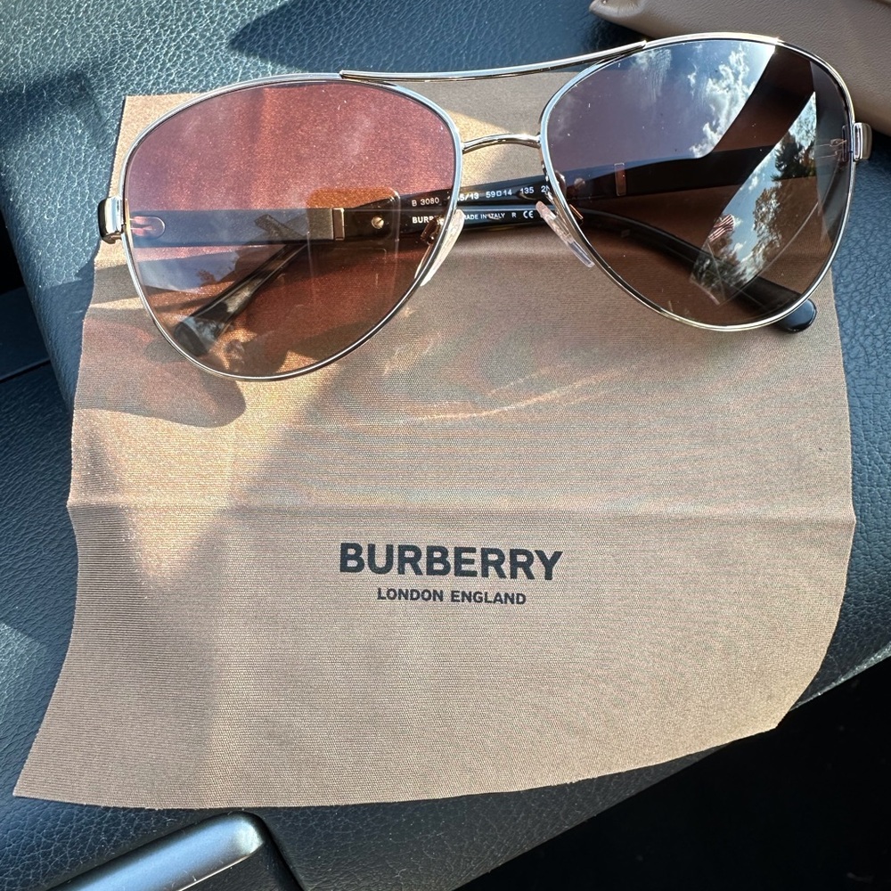 New Burberry sunglasses